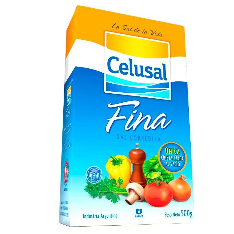 SAL CELUSAL FINA ESTUCHE 500 GR