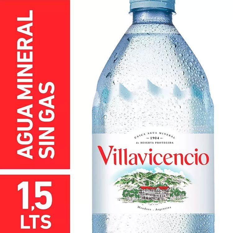 AGUA VILLAVICENCIO 1,5 LT