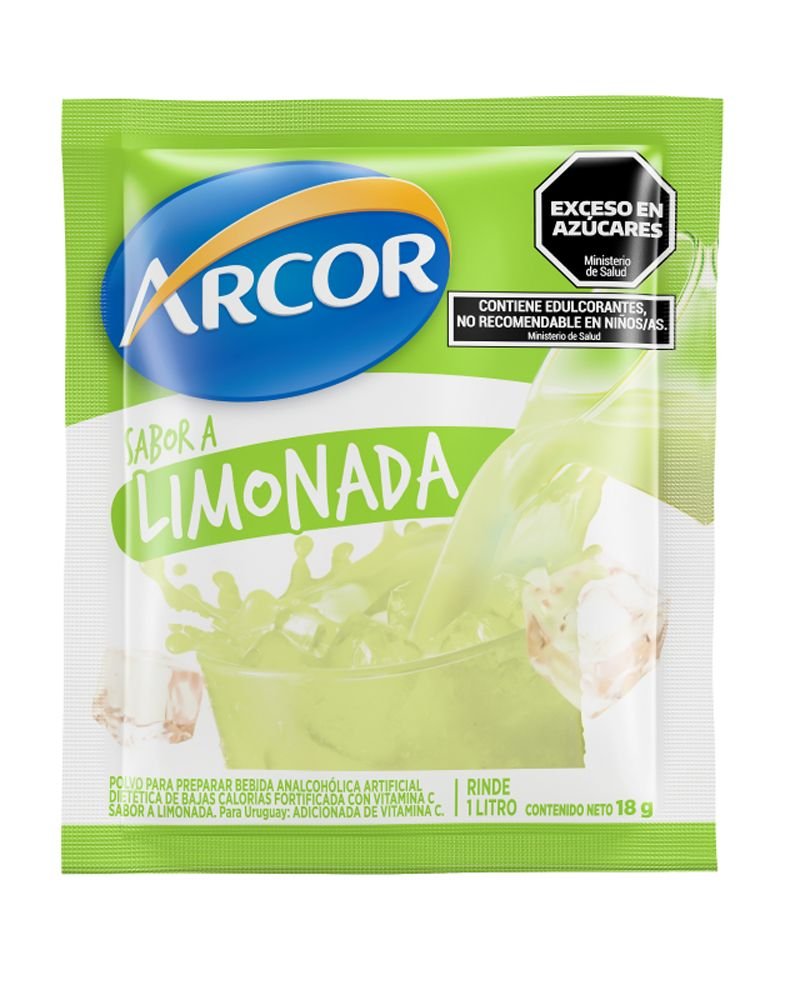 JUGO ARCOR LIMONADA 15GR