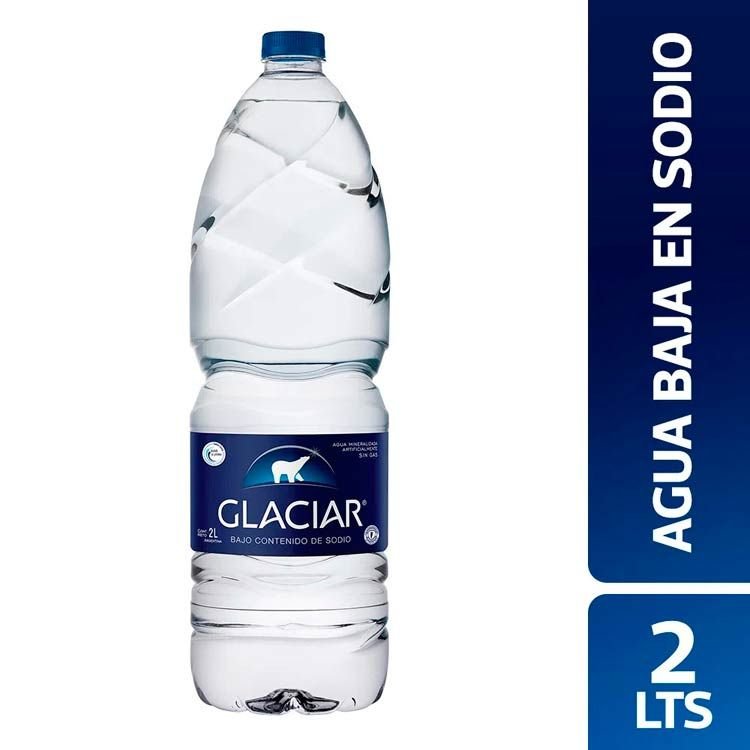 Agua Glaciar sin gas 2 l