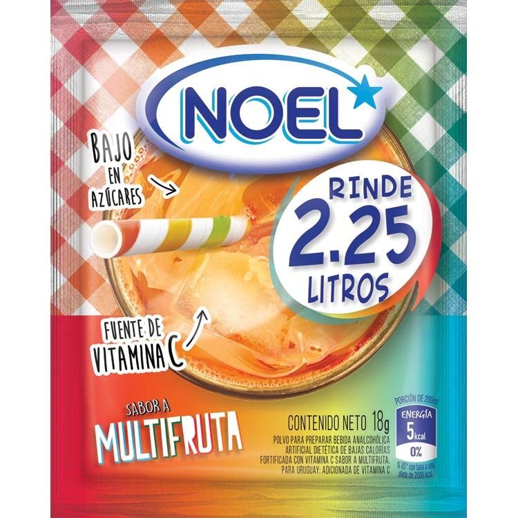 JUGO NOEL MULTIFRUTA 16 GR