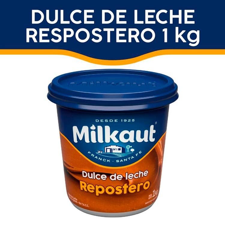 Dulce Leche Milkaut Repostero 1 kg