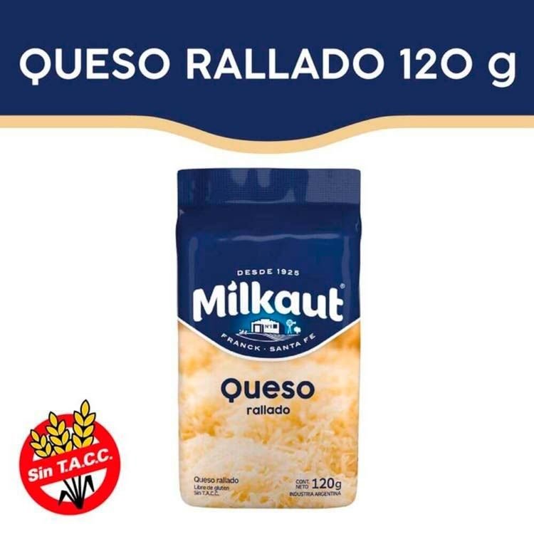Queso Rallado Milkaut 120 G