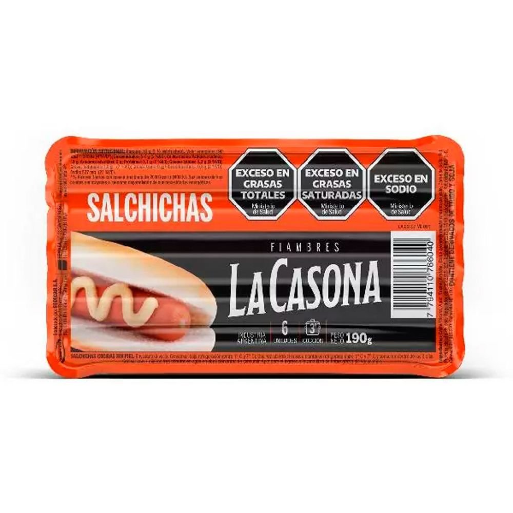 SALCHICHA LA CASONA 6 un