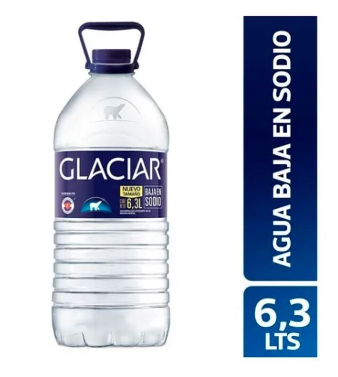 AGUA GLACIAR 6.3 LT