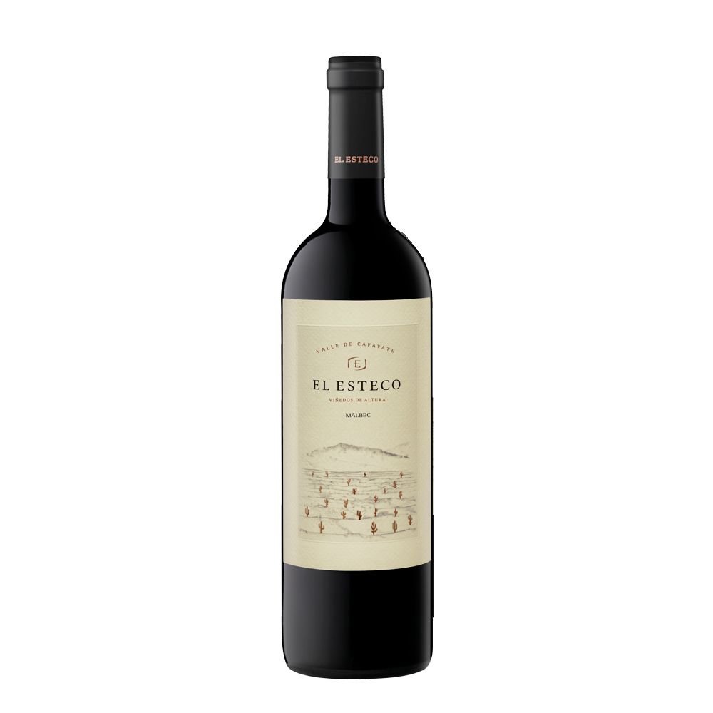 VINO EL ESTECO MALBEC 750 cc