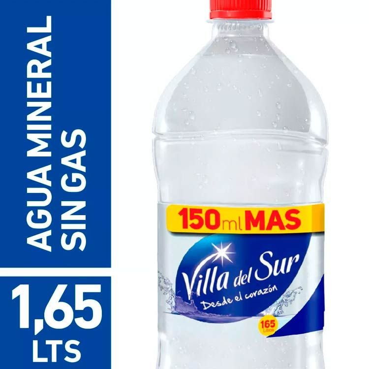 AGUA VILLA DEL SUR 1.65 LT
