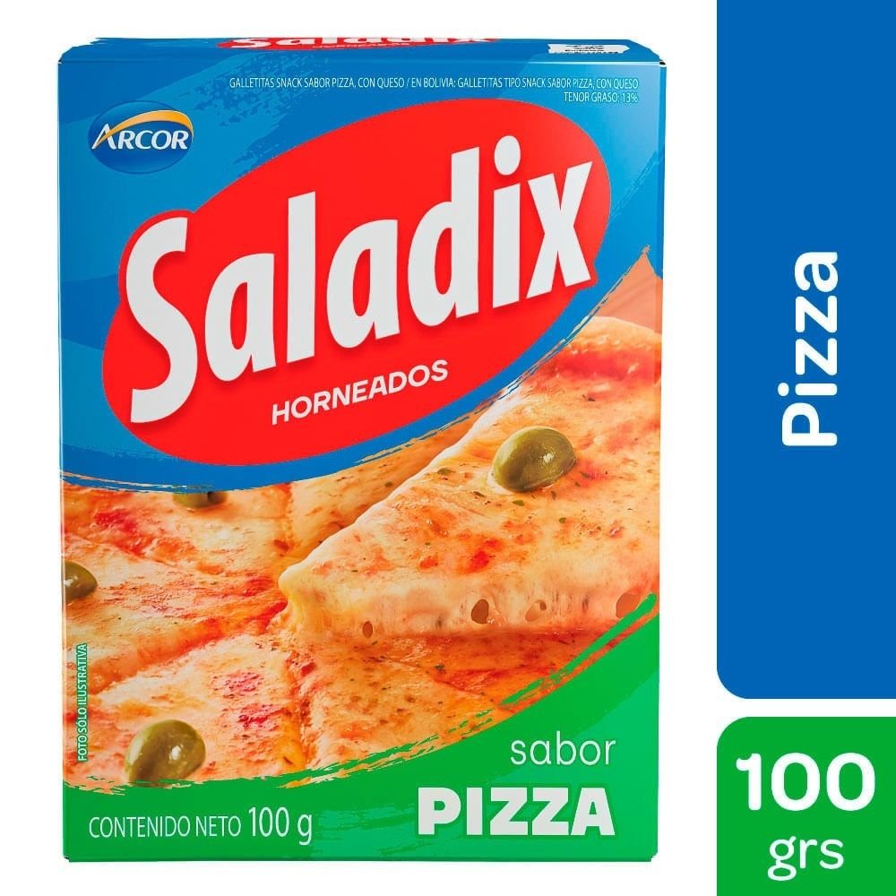 GALLETITAS SALADIX PIZZA 100GR