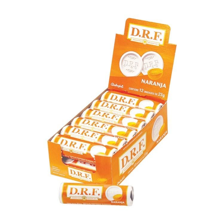 PASTILLAS DRF NARANJA 23 GR