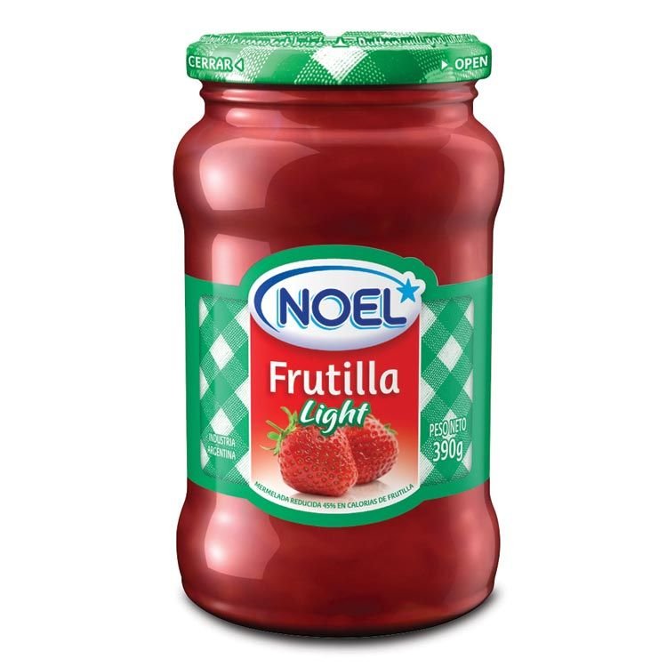 Mermelada Light Noel Frutilla 390 gr