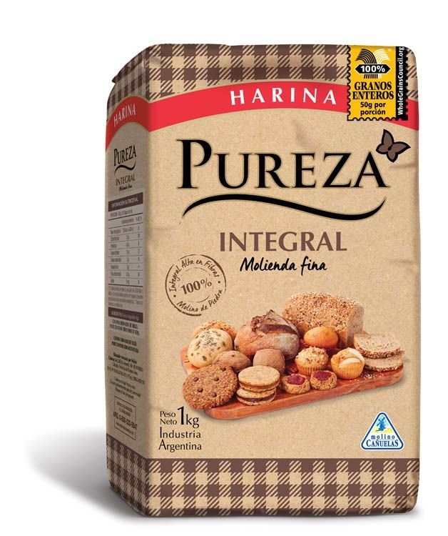 Harina Pureza 100% Integral x kg