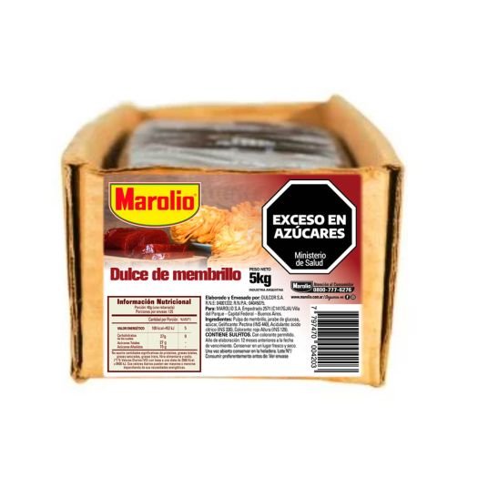 DULCE DE MEMBRILLO MAROLIO