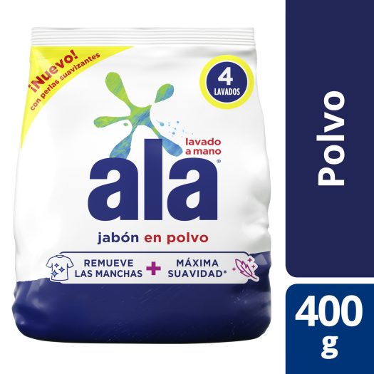 Jabon polvo ALA reg. x400gr