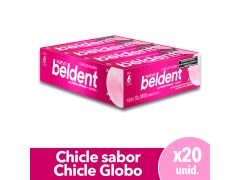 CHICLES BELDENT GLOBO 20 UN
