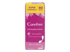 PROTECTORES FEMENINOS CAREFREE COMPACT 80 UN