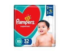 PAÑAL PAMPERS SUPERSEC XG 32 UN