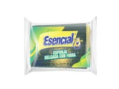 ESPONJA DE FIBRA ESENCIAL LISA DELGADA