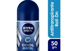 ANTITRANSPIRANTE MASCULINO NIVEA ROLL ON COOL KICK 50 ML