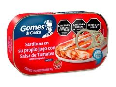 SARDINA GOMES DA COSTA TOMATE 125 GR