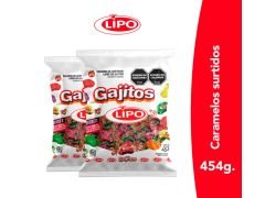 CARAMELOS LIPO GAJITOS 454 GR