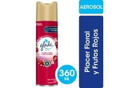 DESODORANTE GLADE PLACER FLORAL Y FRUTOS ROJOS 360 CC