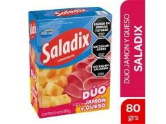 GALLETITAS SALADIX JAMON Y QUESO 80 GR