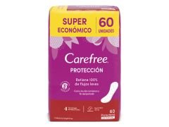 PROTECTORES FEMENINOS CAREFREE PROTECCION 60 UN