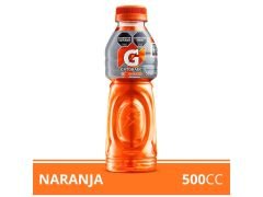ISOTONICA GATORADE NARANJA PET 500 CC