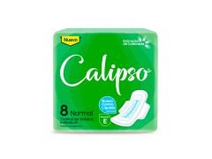 TOALLITAS FEMENINAS CALIPSO CON ALAS POCKET 8 UN