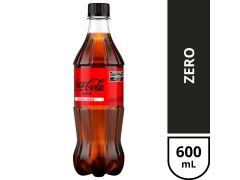 GASEOSA COCA COLA ZERO 600 CC