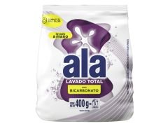 JABON EN POLVO ALA REGULAR CON BICARBONATO 400 GR