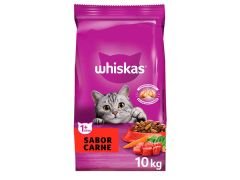 ALIMENTO PARA GATOS WHISKAS CARNE 10,1 KG