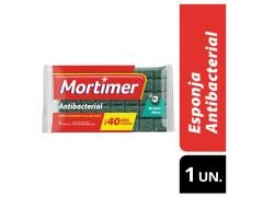 ESPONJA DE FIBRA MORTIMER CUADRICULADA ANTIBACTERIAL