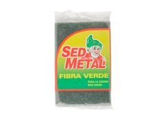 ESPONJA DE FIBRA SED METAL VERDE
