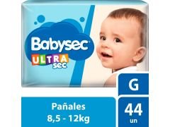 PAÑAL BABYSEC ULTRA HIPERPACK GRANDE 40 UN