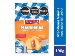 MADALENAS BIMBO DULCE DE LECHE 190 GR