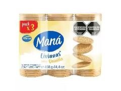 GALLETITAS MANA VAINILLA LIVIANAS 408 GR