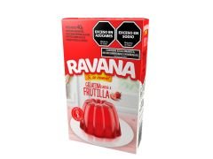 GELATINA RAVANA FRUTILLA 50 GR