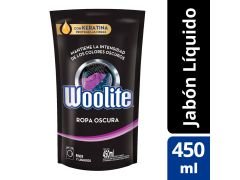 DETERGENTE WOOLITE ROPA OSCURA DOY PACK 450 CC