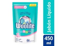 DETERGENTE WOOLITE BEBE DOYPACK 450 CC