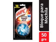 DESODORANTE PARA INODOROS HARPIC BLOQUE MOCHILA AZUL 50 GR