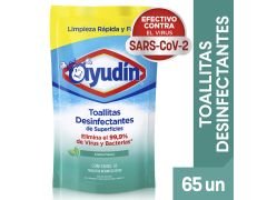 TOALLITAS HUMEDAS AYUDIN FRESCA DOYPACK 65 UN