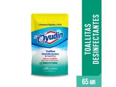 TOALLITAS HUMEDAS AYUDIN FRESCA DOYPACK 65 UN
