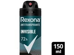 ANTITRANSPIRANTE MASCULINO REXONA INVISIBLE 150 ML