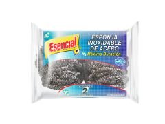 ESPONJA ESENCIAL ACERO 2x14 GR