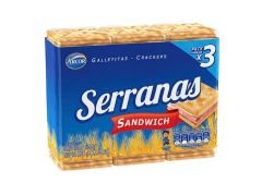 GALLETITAS ARCOR SERRANAS SANDWICH 336 GR