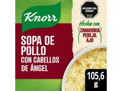 SOPA KNORR CON POLLO CABELLO DE ANGEL