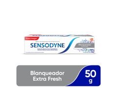 CREMA DENTAL SENSODYNE BLANQUEADOR EXTRA FRESH 50 GR