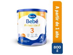 LECHE EN POLVO SANCOR BEBE ADVANCE 3 NUTRICION 800 GR