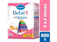 LECHE EN POLVO SANCOR BEBE ADVANCE 1 NUTRICION 800 GR